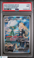 2025 Pokemon DRI En Cynithia's Roserade Illustration Rare PSA 9