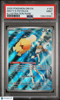 2025 Pokemon DRI EN Misty's Psyduck Illustartion Rare PSA 9