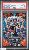2023 Mosaic Jaxon Smith-Njigba Kaleidoscopic PSA 10