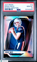2024 Prizm Drake Maye Rookie Variation PSA 10 RC