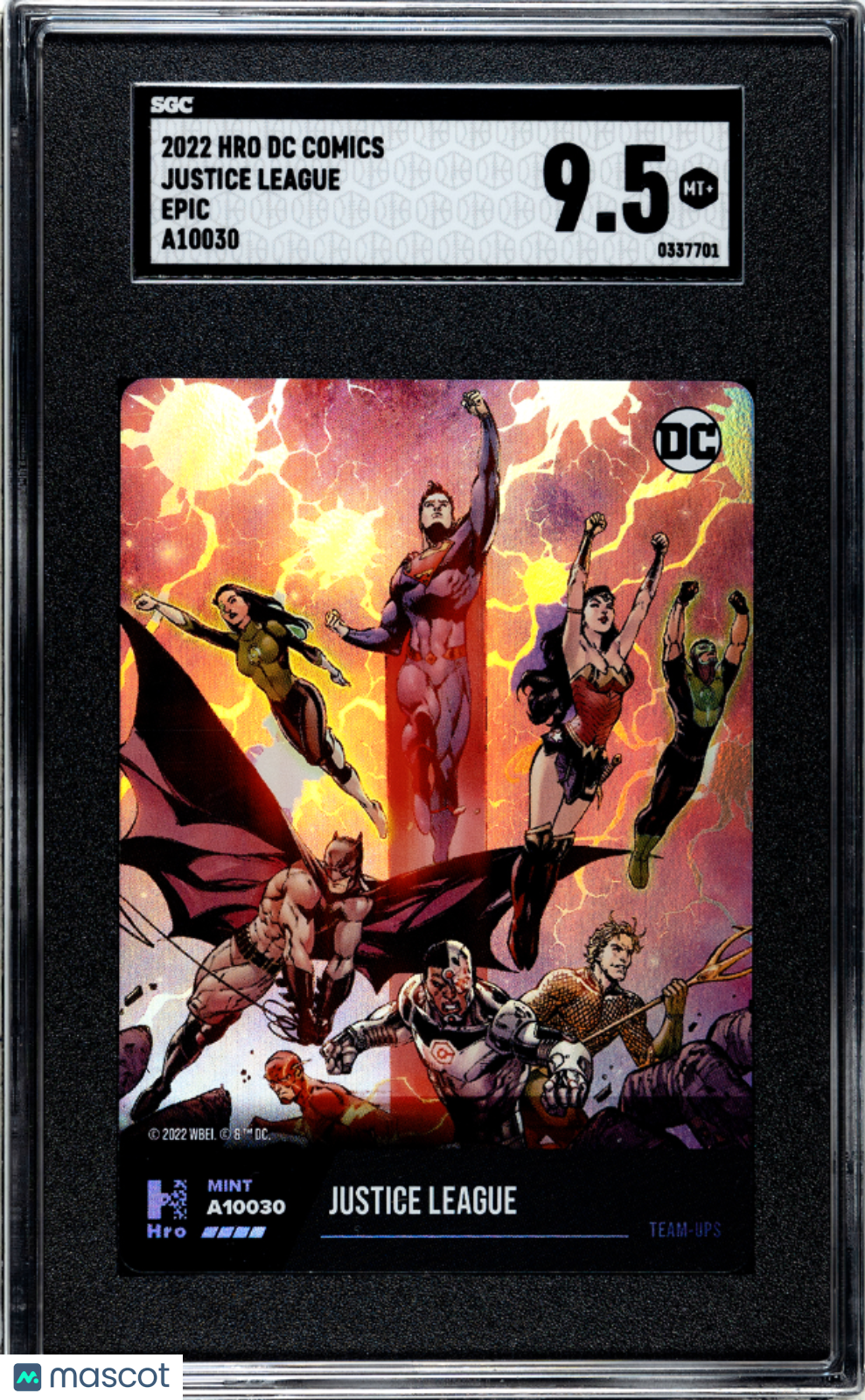 2022 HRO DC Comics Justice League Epic A10030 SGC 9.5