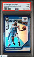2024 Donruss Optic Shai Gilgeous-Alexander Purple PSA 9