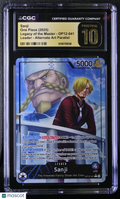 2025 One Piece Sanji Legacy of the Master OP12-041 Alternate CGC Pristine 10