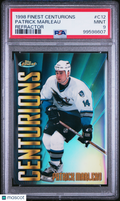 1998 Finest Centurions Patrick Marleau #C12 Refractor PSA 9