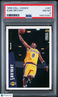 1996 Collector's Choice Kobe Bryant PSA 8 RC LA Lakers