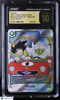 2025 Dragon Ball Piccolo Fusion World SB02-043 Super Rare CGC Pristine 10