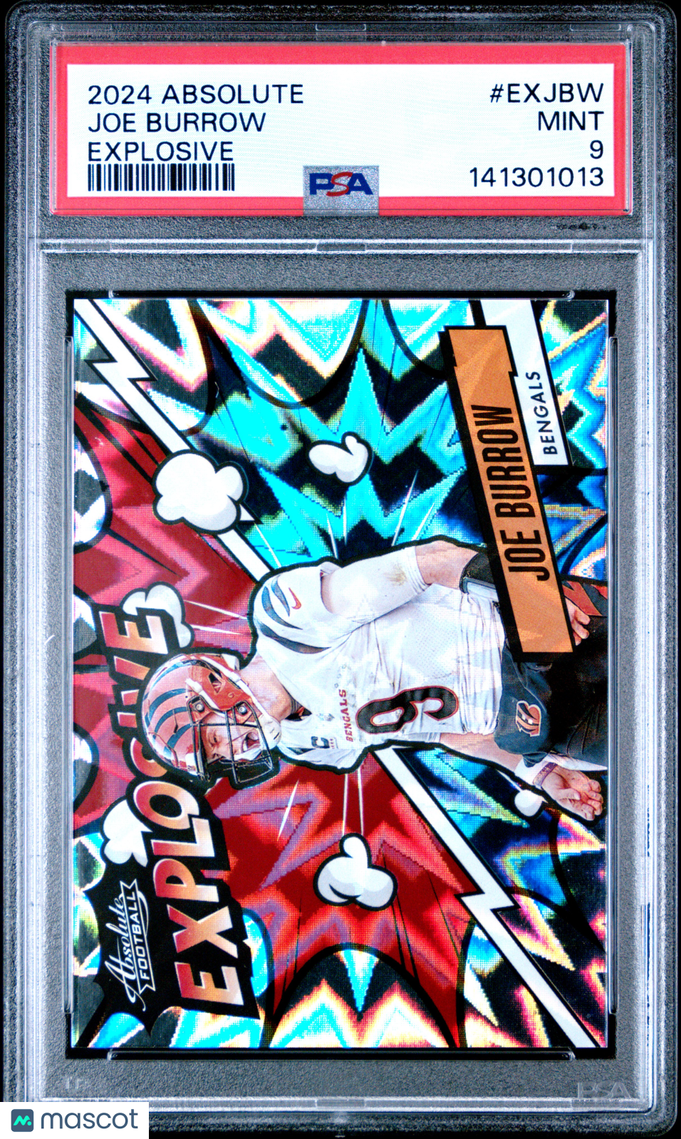 2024 Absolute Joe Burrow Explosive PSA 9