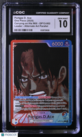 2025 One Piece Portgas D. Ace Carrying on His Will OP13-002 Alternate CGC 10
