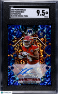 2023 Mosaic Rashee Rice Autograph Blue No Huddle SGC 9.5