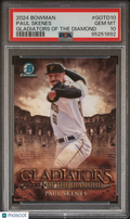 2024 Bowman Paul Skenes Gladiator of the Diamond PSA 10 RC