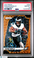 2024 Panini Prizm Saquon Barkley #232 Lazer PSA 10