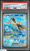 2023 Pokemon Mew EN Zapdos ex Special Illustration Rare PSA 10