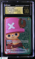 2024 One Piece Tony Tony Chopper Two Legends OP08-001 Alternate CGC Pristine 10