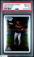 2010 Bowman Chrome Jose Altuve Bowman First PSA 10 RC