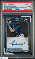 2024 Bowman Arjun Nimmala Chrome Auto PSA 9