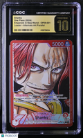 2024 One Piece Shanks Emperors in New World OP01-001 Alternate CGC Pristine 10