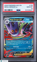 2026 Pokemon Ascended EN Mega Gengar Ex PSA 10