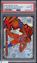 2024 Panini Revolution Kaboom! Horizontal S. Gilgeous-Alexander #10 PSA 10