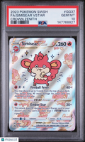 2023 Pokemon SWSH FA/Simisear VStar Crown Zenith PSA 10