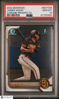 2022 Bowman Chrome Prospects James Wood #BCP108 PSA 10