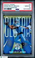 2024 Illusions Amon-Ra St. Brown Clutch Sapphire PSA 10