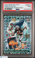 2023 Panini Donruss Optic Super Bowl Downtown Marcus Allen #SBDMA PSA 9