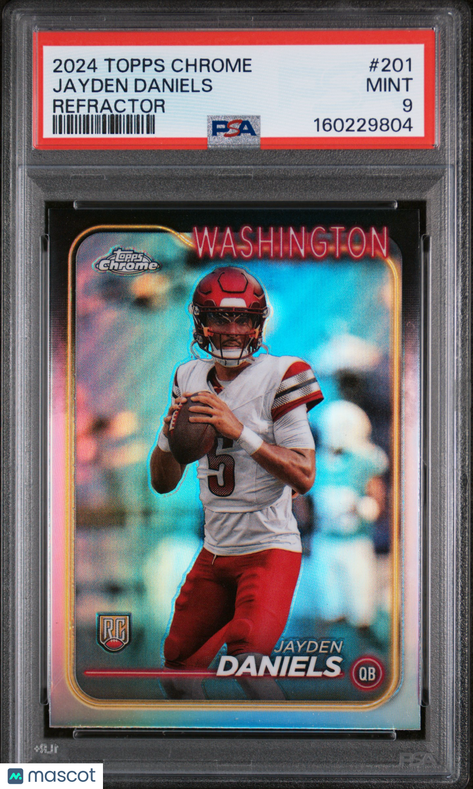 2024 Topps Chrome Jayden Daniels Refractor PSA 9