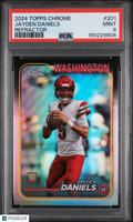 2024 Topps Chrome Jayden Daniels Refractor PSA 9
