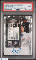 2020 Contenders Luis Robert Rookie Cracked Ice Auto 15/23 PSA 9 RC