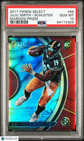 2017 Panini Select Juju Smith-Schuster #69 Maroon Prizm PSA 10