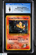 Pokemon Blaine's Moltres No.146 JPN CGC 9