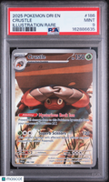 2025 Pokemon Destined Rivals Crustle Illustration Rare PSA 9