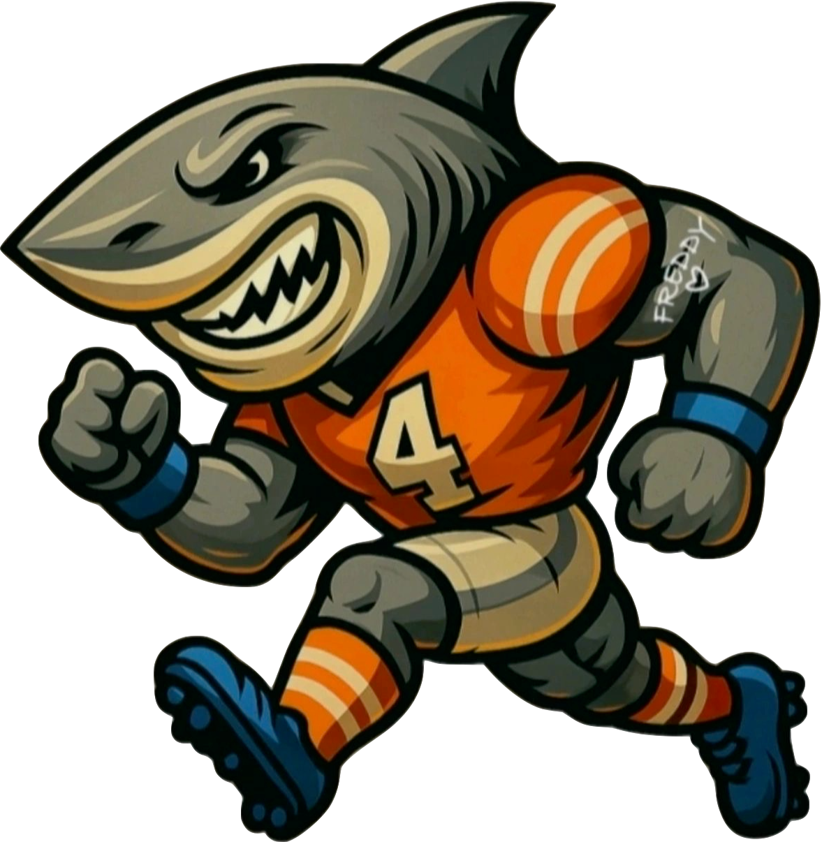 NCS logo of Freddy the shark (links to homepage)