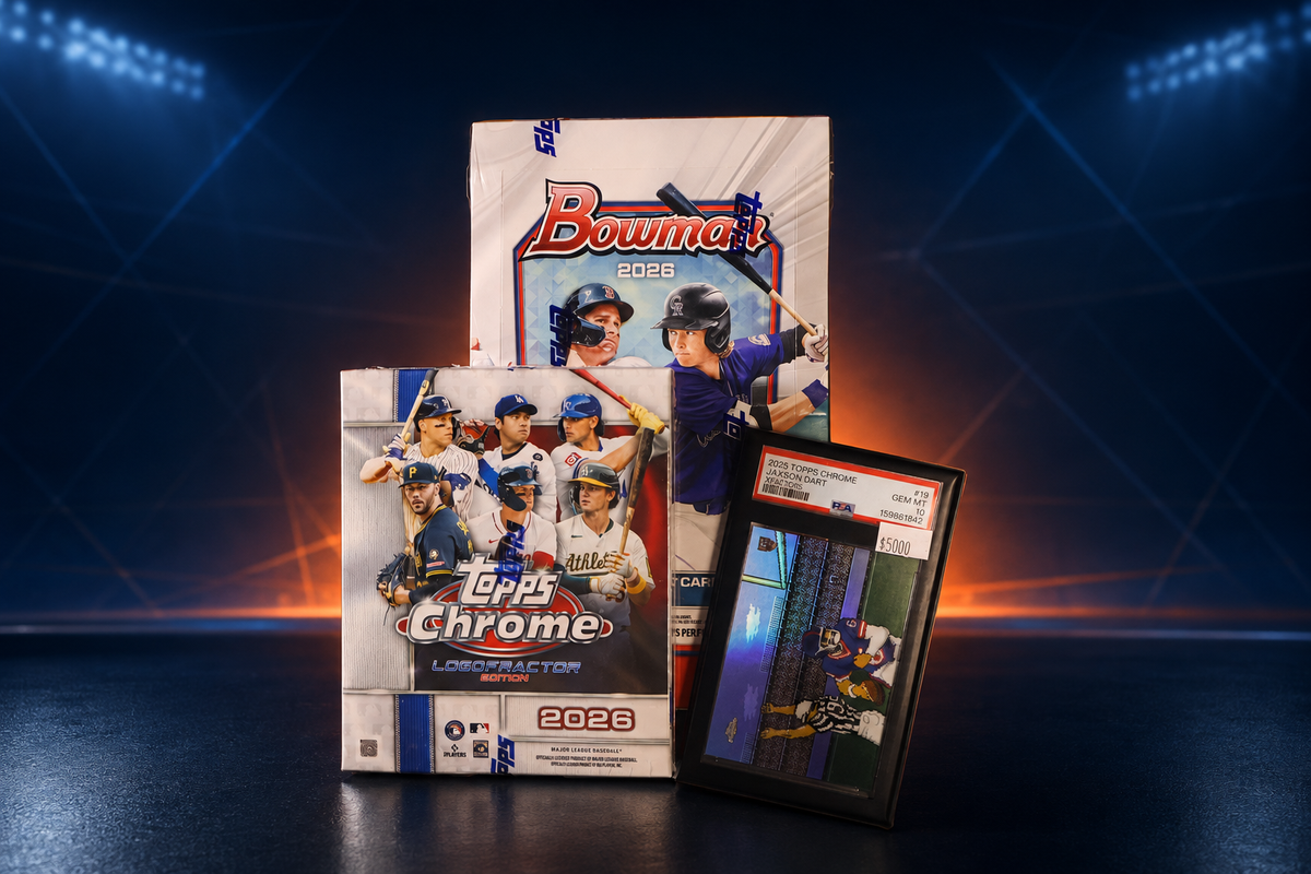 Sports cards available from National Card Sharks